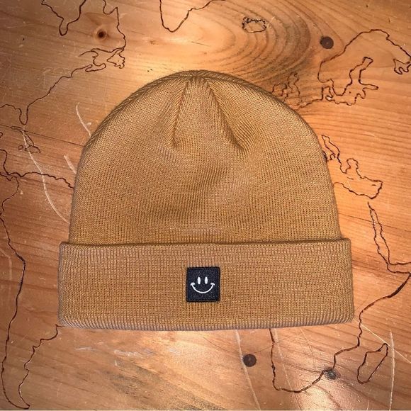 Urban Outfitters Accessories - Smiley Face Beanie